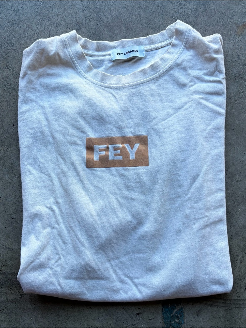 Fey Loraker Box Logo Tee Shirt